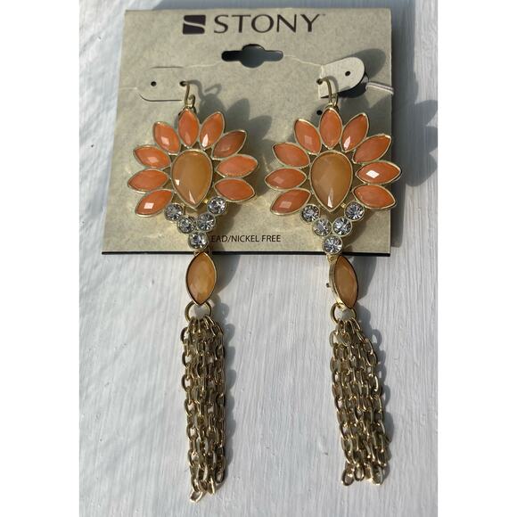 Stony Earrings Dangle - Picture 5 of 7